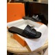 Hermes Kelly Flat Slippers