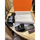 Hermes Kelly Flat Slippers