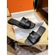 Hermes Kelly Flat Slippers