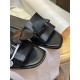 Hermes Kelly Flat Slippers