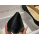 Manolo Blahnik Black Silk White Crystal Flat Shoes