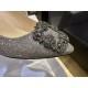 Manolo Blahnik Graceful Diamond Buckle High Heels