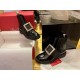 Roger Vivier Crystal Buckle Patent Leather Ankle Boots