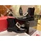 Roger Vivier Crystal Buckle Patent Leather Ankle Boots