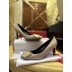 Roger Vivier 7cm Bell High Heel Single Shoes, Soft Cow Patent Leather + Water-dyed Sheepskin Lining