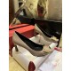 Roger Vivier 7cm Bell High Heel Single Shoes, Soft Cow Patent Leather + Water-dyed Sheepskin Lining