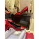 Roger Vivier 7cm Short Toe TP + Elegant Gold Buckle, Bell High Heel Single Shoes