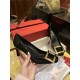 Roger Vivier 7cm Bell High Heel Single Shoes, Imported Cow Patent Leather + Gold Square Buckle, Lamb Leather Lining, 7cm Heel