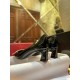 Roger Vivier Horseshoe Heel Single Shoes, Imported Calf Patent Leather + Iconic Square Buckle, Soft Lamb Leather Lining + 4.5cm Heel