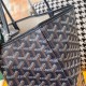 GOYARD Saint Louis Shopping Bag Set with Parent-child Pouches, Hand-stitched with Locking Threads, Fabric Fresh and Soft, Medium Size, 57cm