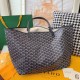 GOYARD Saint Louis Shopping Bag Set with Parent-child Pouches, Hand-stitched with Locking Threads, Fabric Fresh and Soft, Medium Size, 57cm