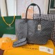 GOYARD Saint Louis Shopping Bag Set with Parent-child Pouches, Hand-stitched with Locking Threads, Fabric Fresh and Soft, Medium Size, 57cm