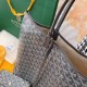 GOYARD Saint Louis Shopping Bag Set with Parent-child Pouches, Hand-stitched with Locking Threads, Fabric Fresh and Soft, Medium Size, 57cm