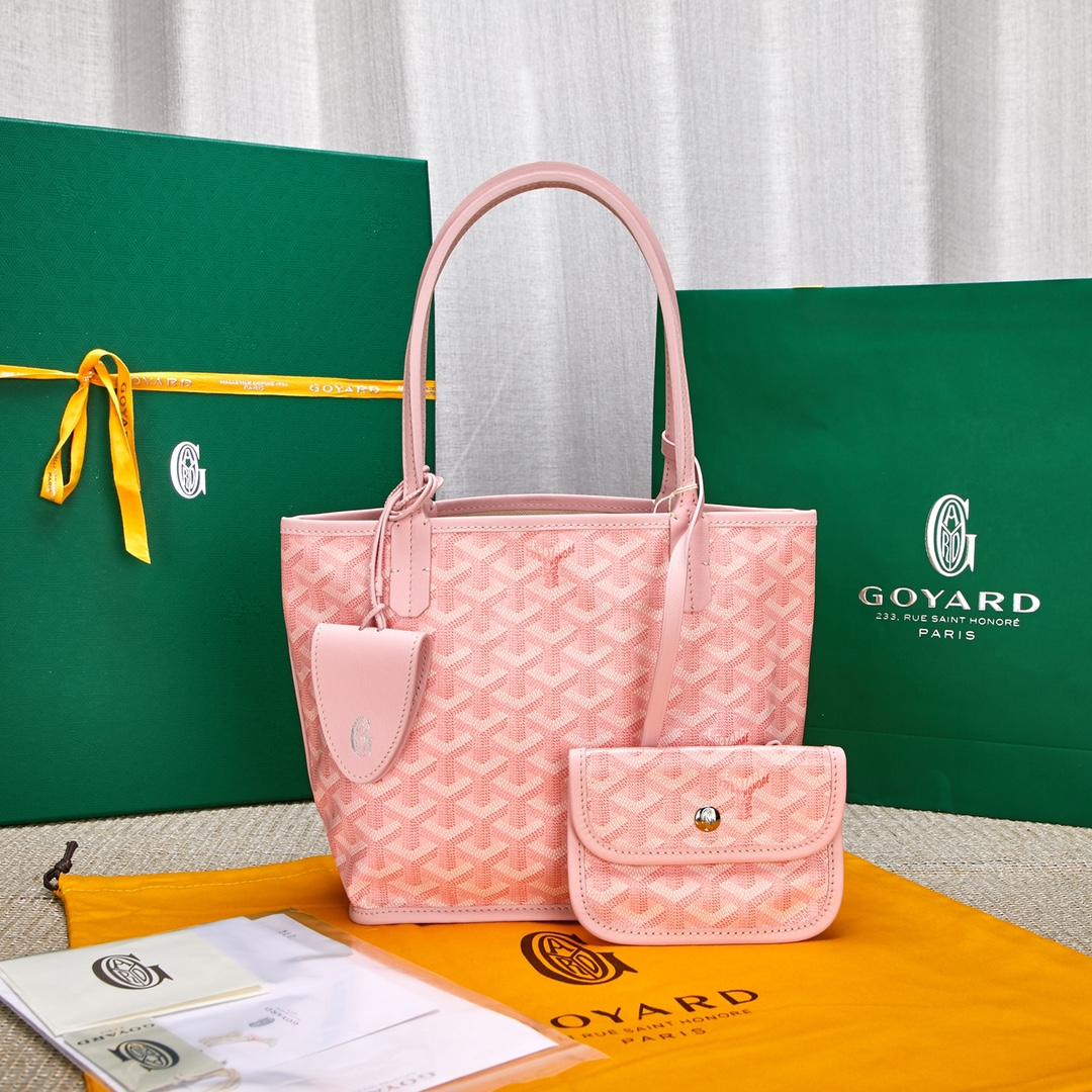 Goyard Limited Edition Pink Mini Single-sided Bag