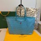 Goyard Large Tote Bag in Turquoise Color