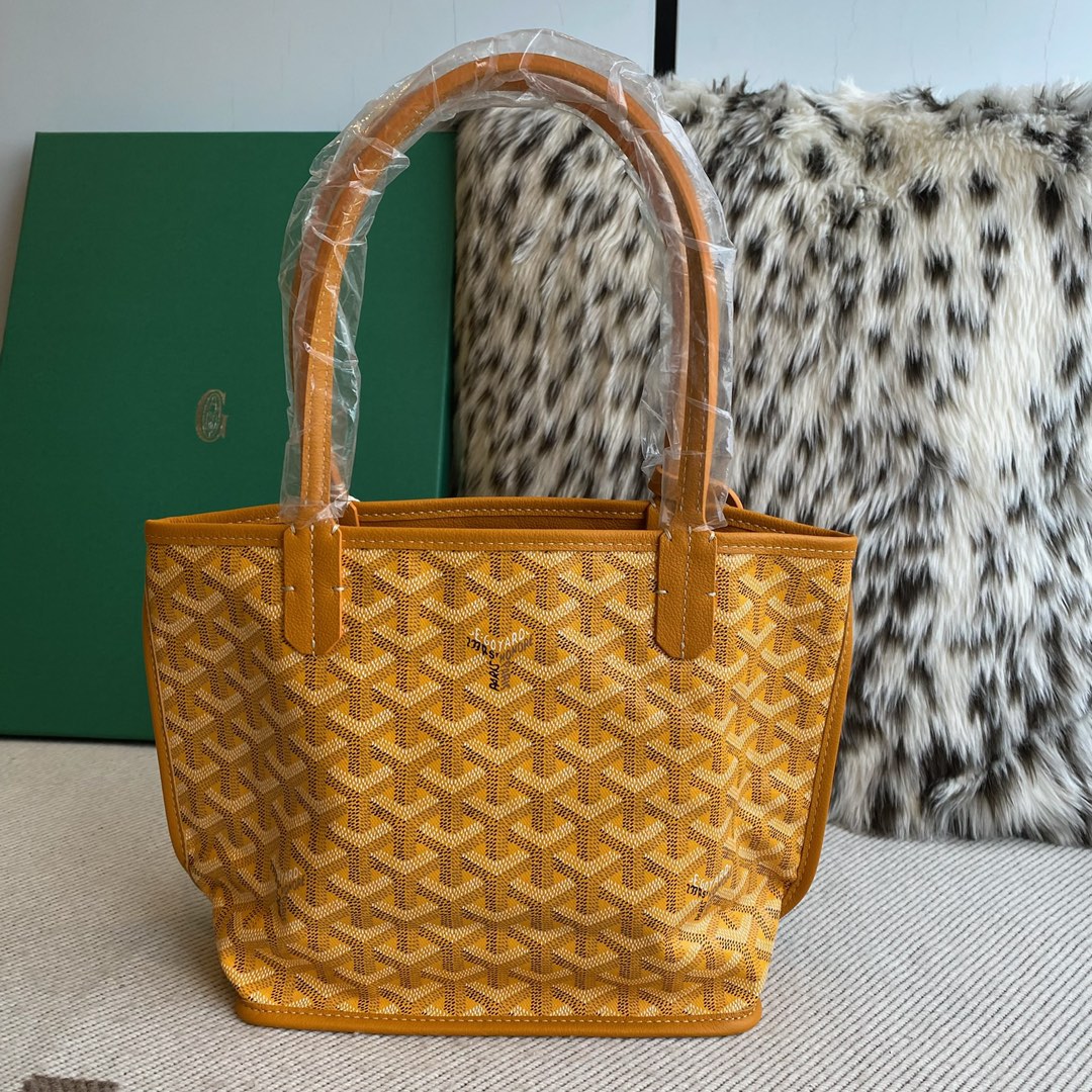 Goyard Classic Anjou Mini Tote Shopping Bag, Size: Top Opening 28cm, 20*20*10cm