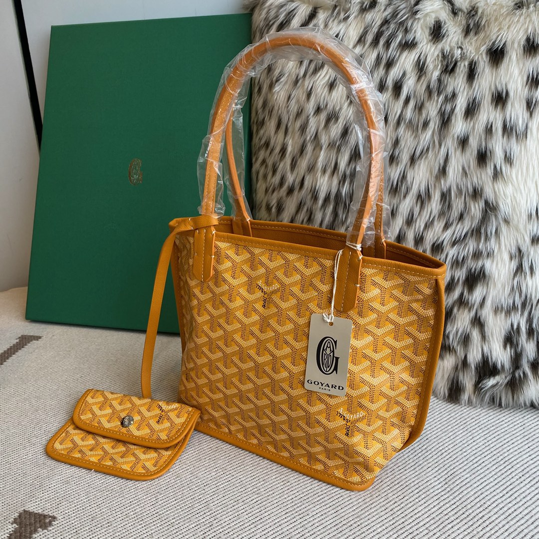 Goyard Classic Anjou Mini Tote Shopping Bag, Size: Top Opening 28cm, 20*20*10cm