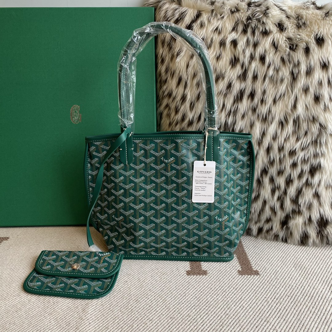 Goyard Classic Anjou Mini Tote Shopping Bag, Size: Top Opening 28cm, 20*20*10cm