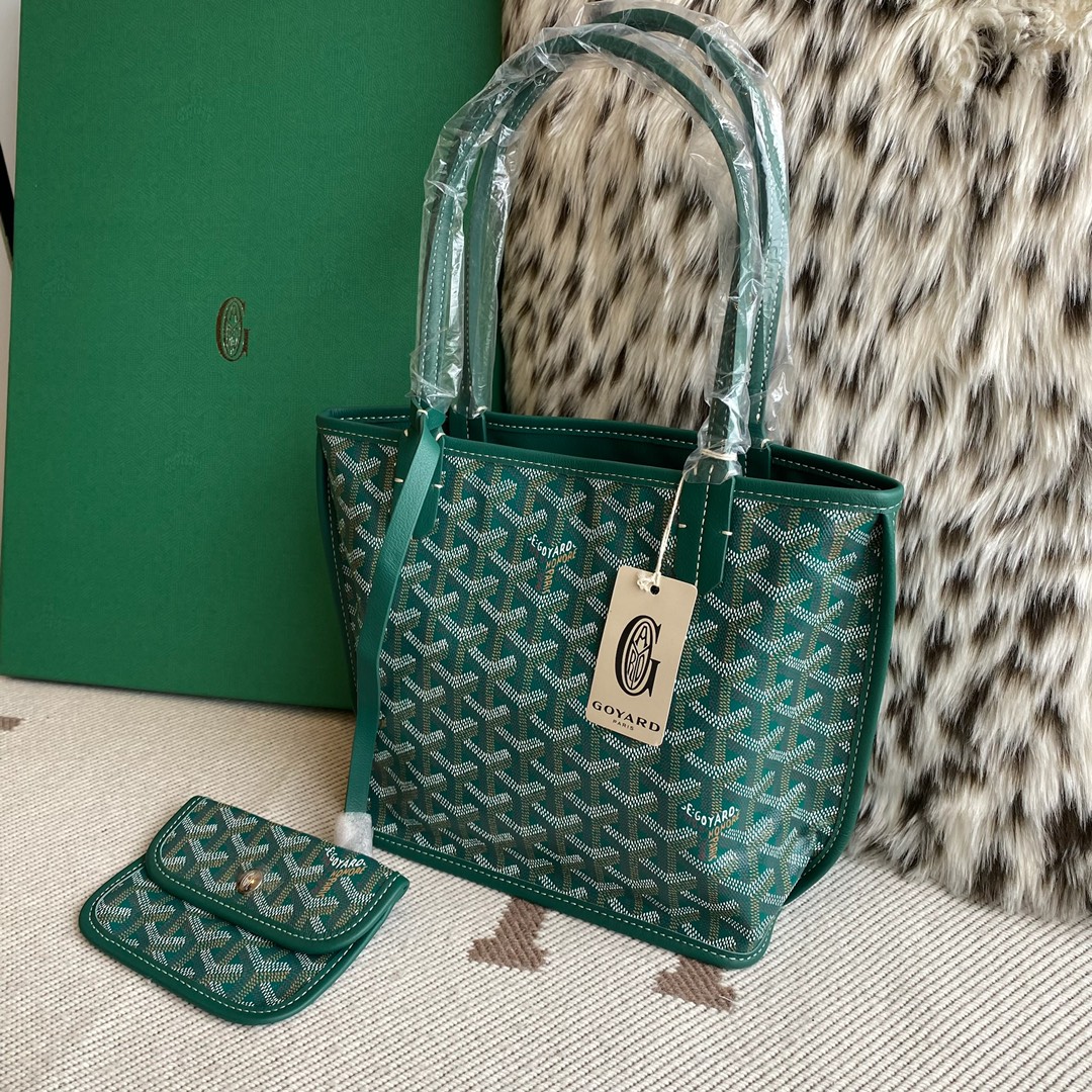 Goyard Classic Anjou Mini Tote Shopping Bag, Size: Top Opening 28cm, 20*20*10cm