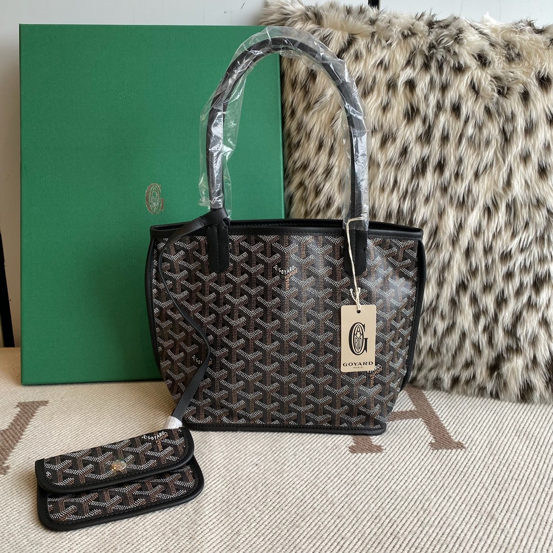 Goyard Classic Anjou Mini Tote Shopping Bag, Size: Top Opening 28cm, 20*20*10cm