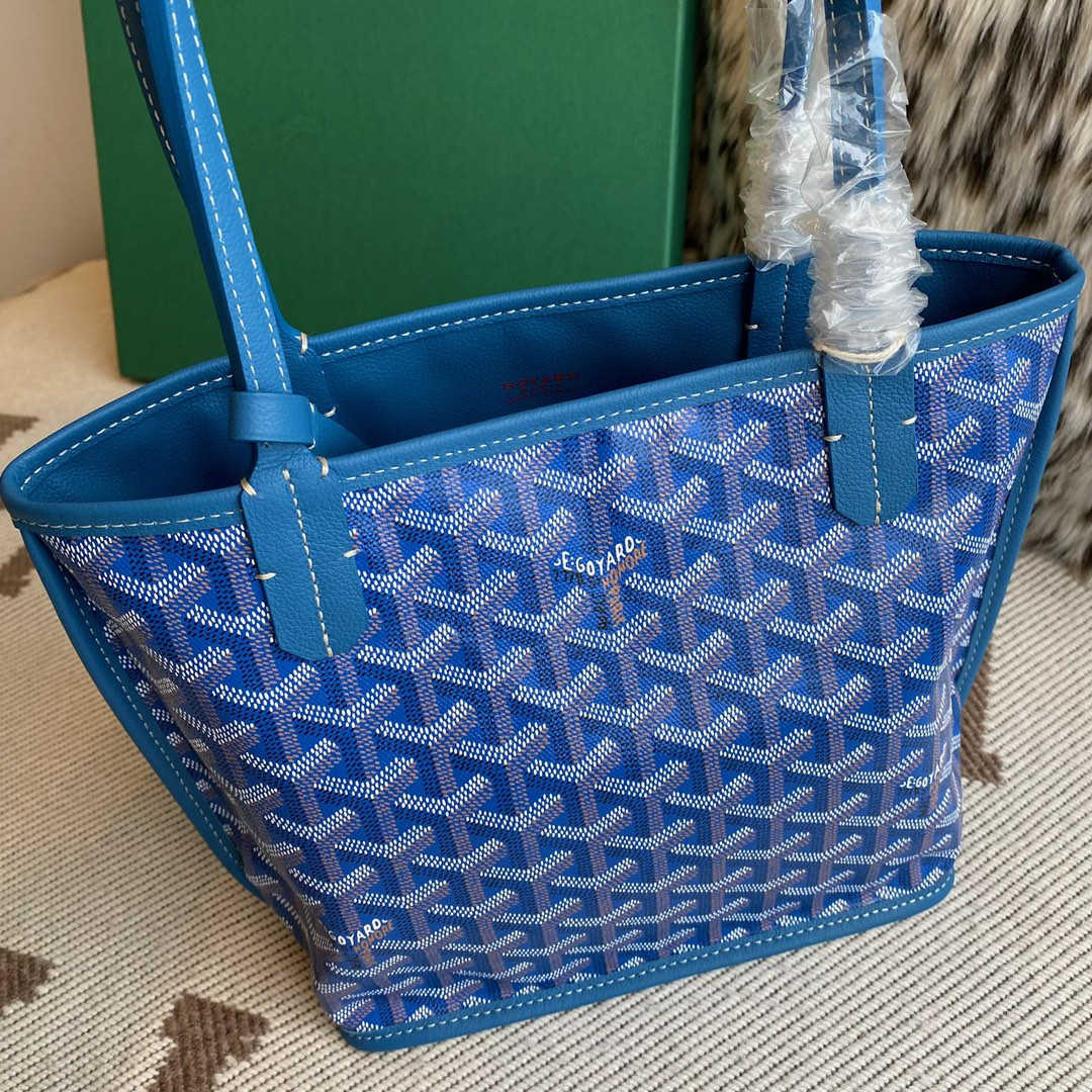 Goyard Classic Anjou Mini Tote Shopping Bag, Size: Top Opening 28cm, 20*20*10cm