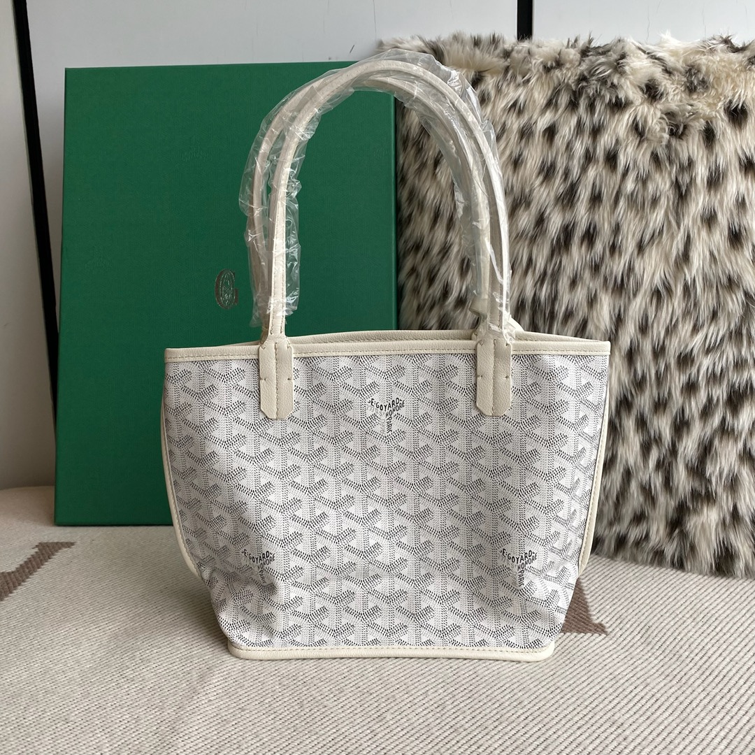 Goyard Classic Anjou Mini Tote Shopping Bag, Size: Top Opening 28cm, 20*20*10cm