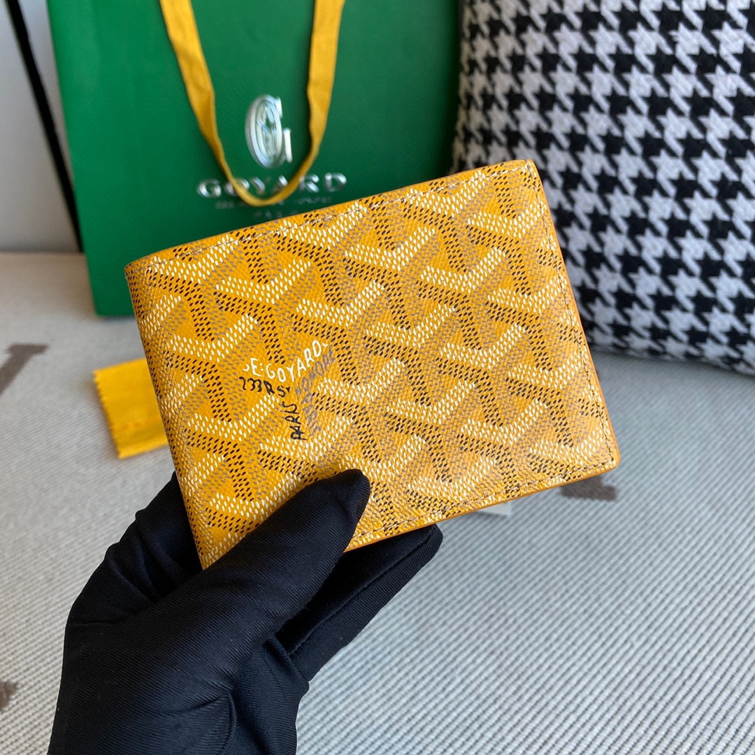 Goyard Wallet, Featuring Practical Internal Structure and Classic Design Paired with Exquisite Handcraft, 12cm