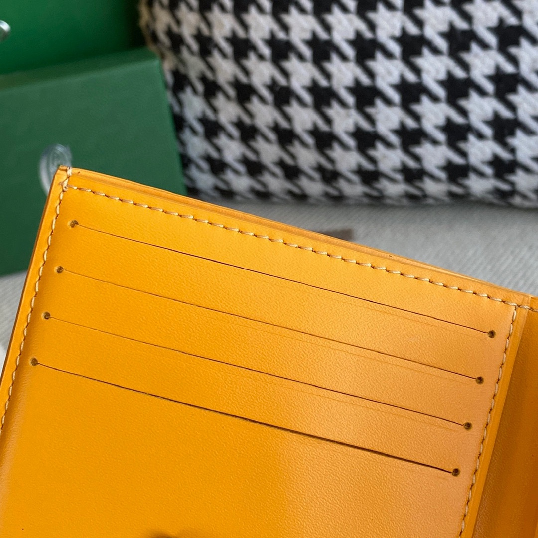 Goyard Wallet, Featuring Practical Internal Structure and Classic Design Paired with Exquisite Handcraft, 12cm