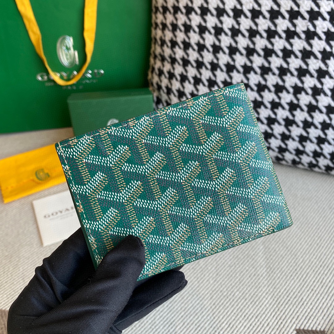 Goyard Wallet, Featuring Practical Internal Structure and Classic Design Paired with Exquisite Handcraft, 12cm