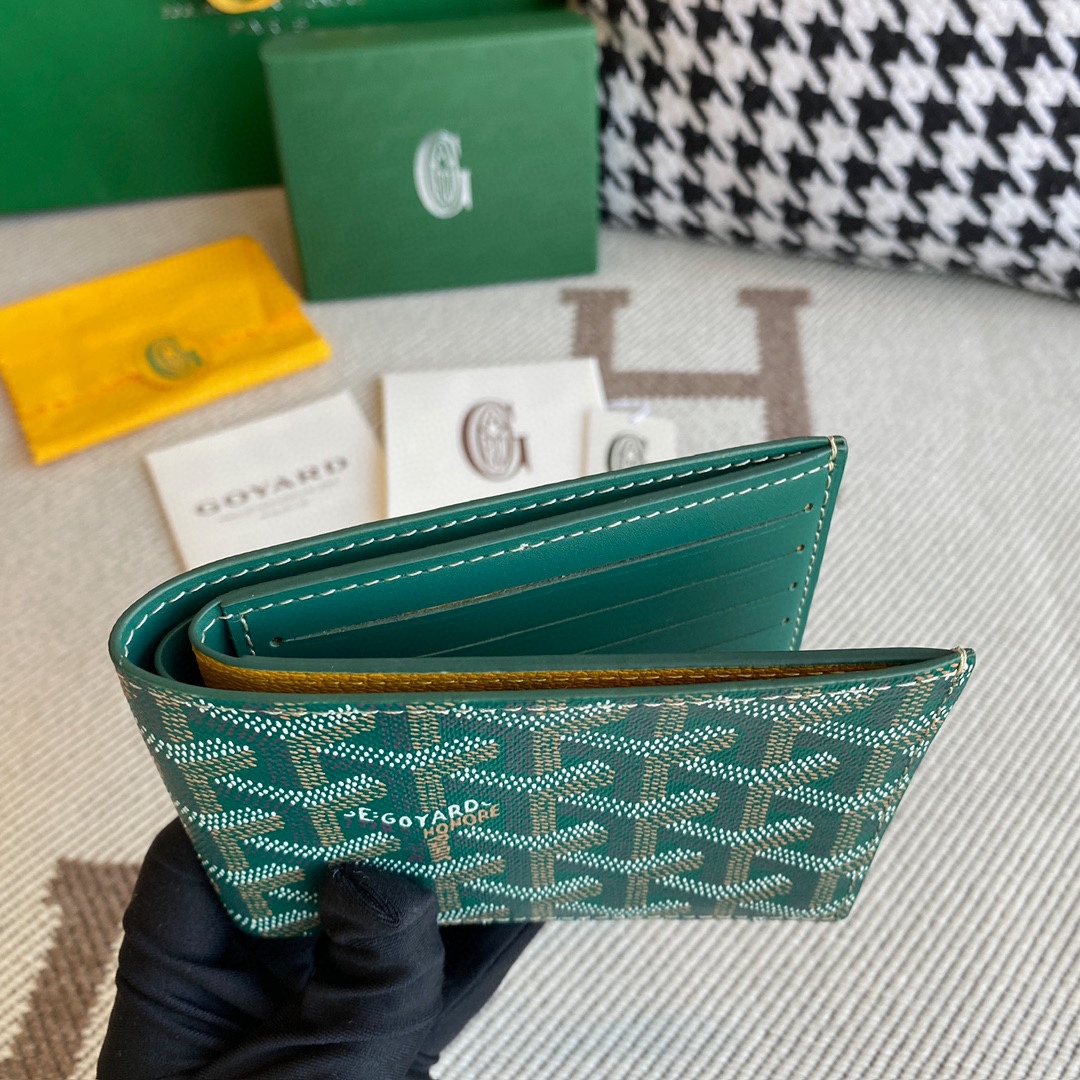 Goyard Wallet, Featuring Practical Internal Structure and Classic Design Paired with Exquisite Handcraft, 12cm