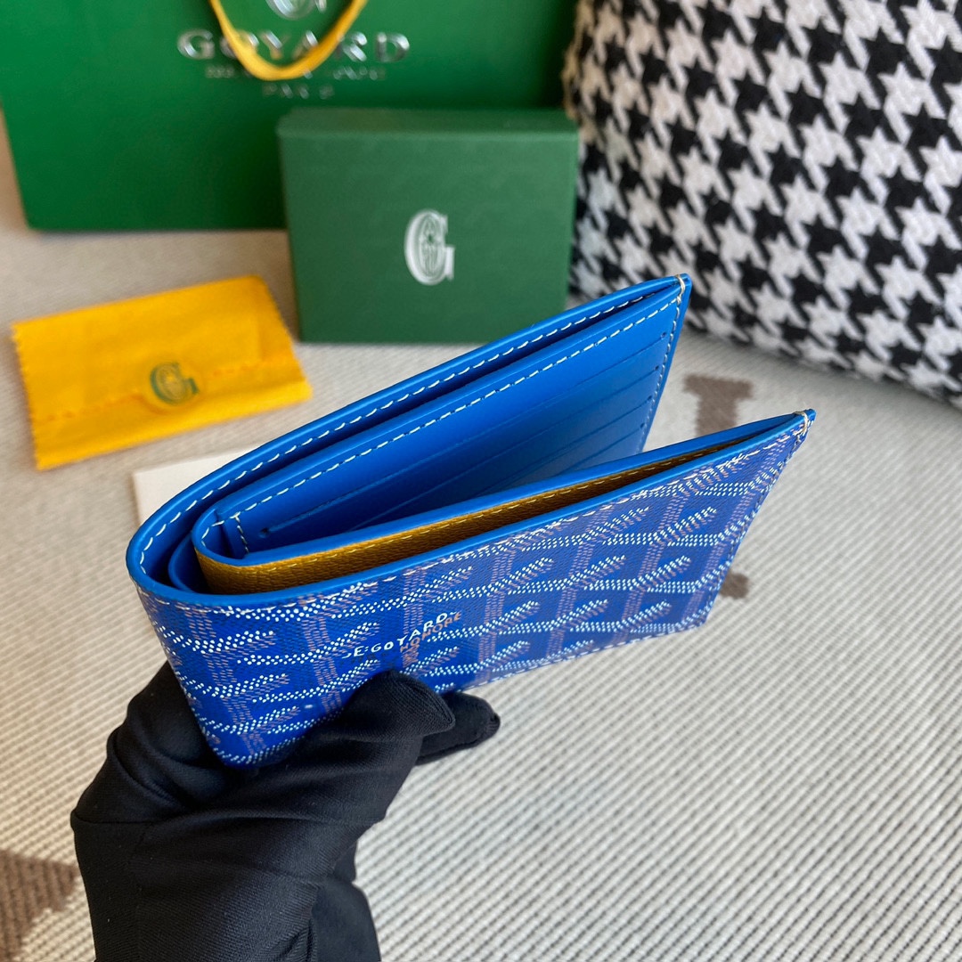 Goyard Wallet, Featuring Practical Internal Structure and Classic Design Paired with Exquisite Handcraft, 12cm