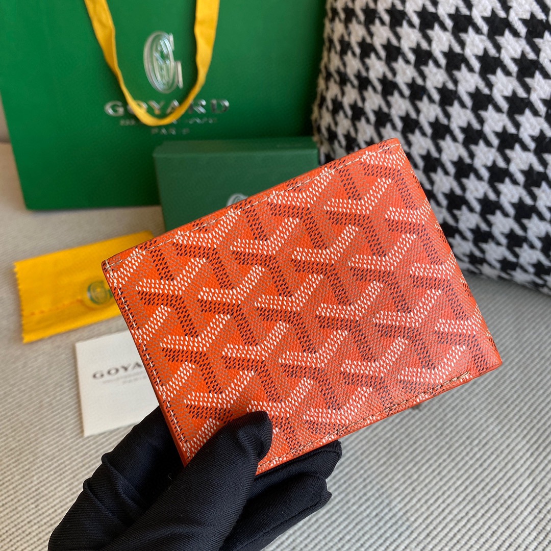 Goyard Wallet, Featuring Practical Internal Structure and Classic Design Paired with Exquisite Handcraft, 12cm