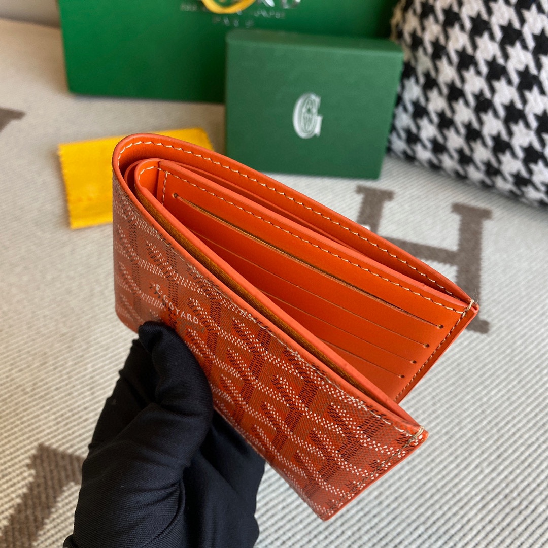 Goyard Wallet, Featuring Practical Internal Structure and Classic Design Paired with Exquisite Handcraft, 12cm