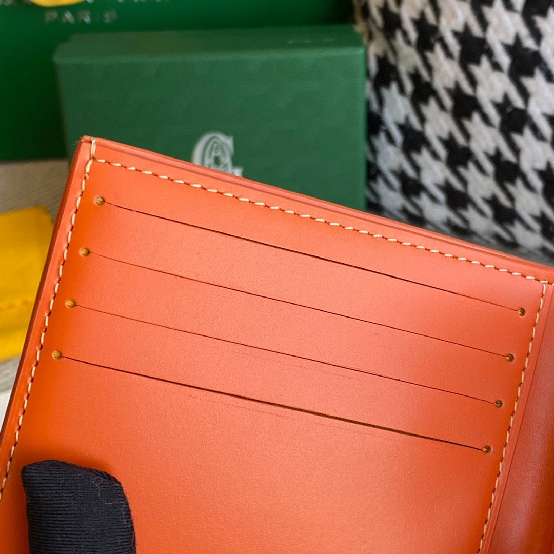 Goyard Wallet, Featuring Practical Internal Structure and Classic Design Paired with Exquisite Handcraft, 12cm