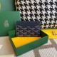 Goyard Double-sided Cardholder, 4 Card Slots, with a Middle Compartment, Size: 10.5×7.5cm