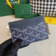 Goyard Double-sided Cardholder, 4 Card Slots, with a Middle Compartment, Size: 10.5×7.5cm