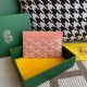 Goyard Double-sided Cardholder, 4 Card Slots, with a Middle Compartment, Size: 10.5×7.5cm