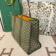 Goyard Villette Tote Bag in Khaki Green/Olive Green, Size: 45x31x16cm