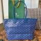 Goyard Artois Small Tote Bag, Classic color scheme, canvas fabric with a refreshing scent, exquisite craftsmanship, Size: 30×14×25cm. 