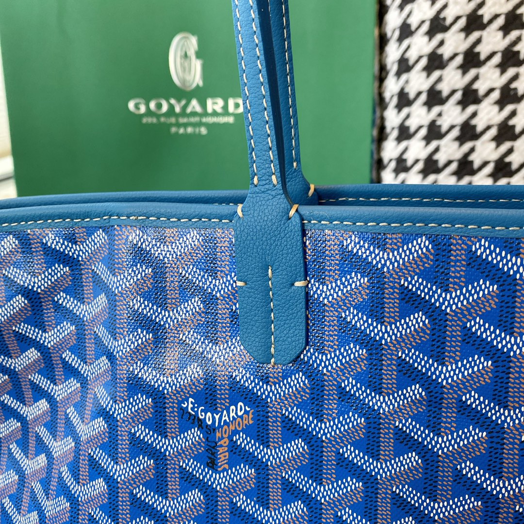 Goyard Artois Small Tote Bag, Classic color scheme, canvas fabric with a refreshing scent, exquisite craftsmanship, Size: 30×14×25cm. 