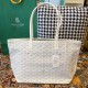 Goyard Artois Small Tote Bag, Classic color scheme, canvas fabric with a refreshing scent, exquisite craftsmanship, Size: 30×14×25cm. 