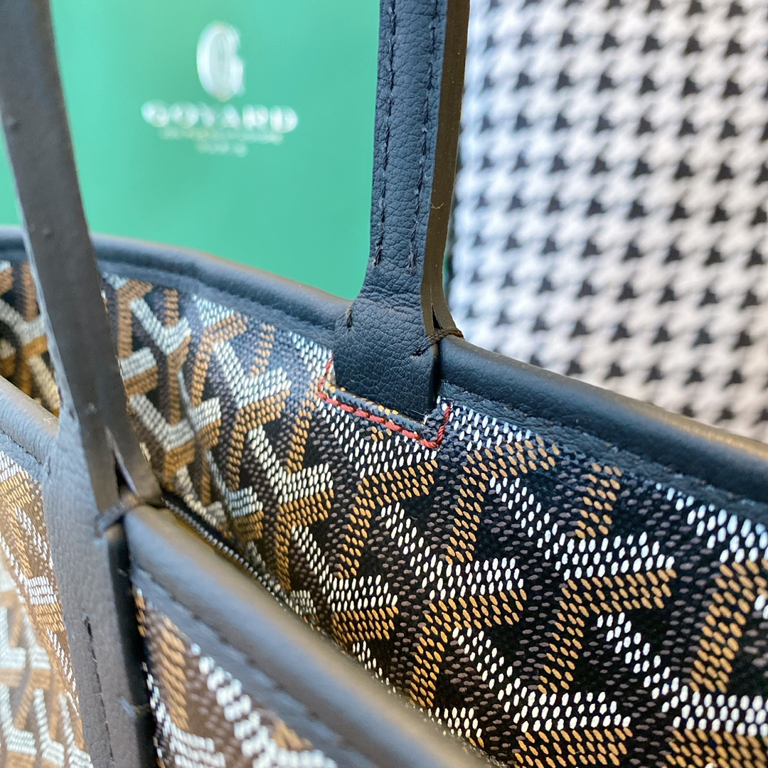 Goyard Artois Small Tote Bag, Classic color scheme, canvas fabric with a refreshing scent, exquisite craftsmanship, Size: 30×14×25cm. 