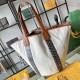 Goyard Double-sided Canvas Shopping Bag with Patchwork Logo, Beach Bag, Single Shoulder Handbag for Women, Size: 57*27*35cm