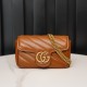 Gucci Marmont Caramel Suede Mini