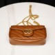 Gucci Marmont Caramel Suede Mini