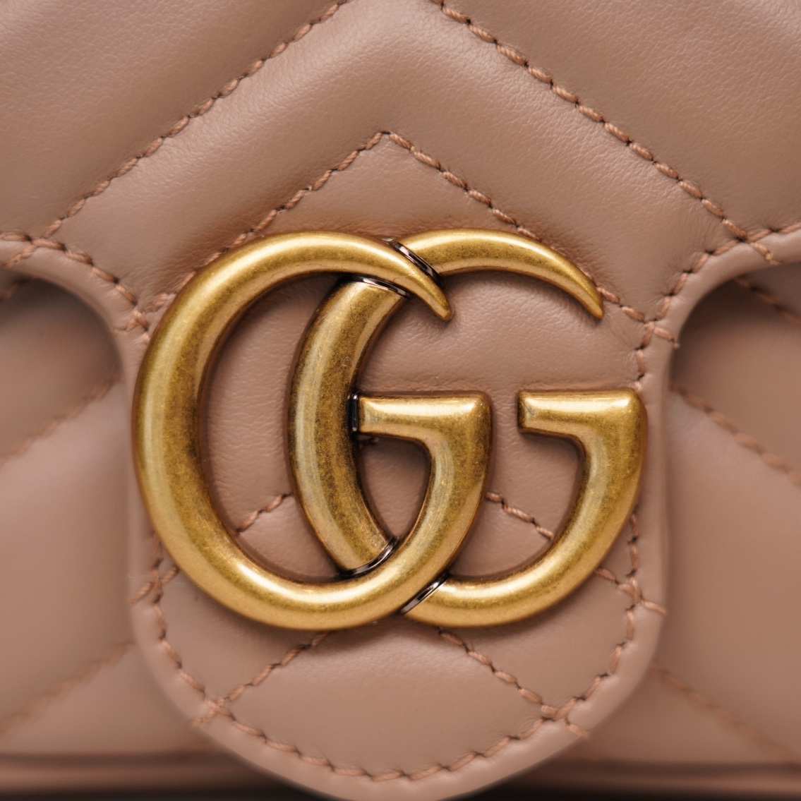 Gucci Marmont Milk Tea Brown Mini