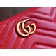 Gucci Marmont Series Mini Camera Bag in Red