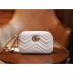 Gucci Marmont Series Mini Camera Bag in White