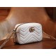 Gucci Marmont Series Mini Camera Bag in White