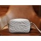 Gucci Marmont Series Mini Camera Bag in White